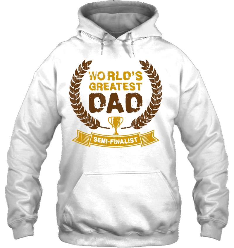 Mens World's Greatest Dad Semi-Finalist Dad Father Mugs