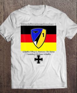 Missile Wing 1 German Air Force 74Th Usafad Design Tee