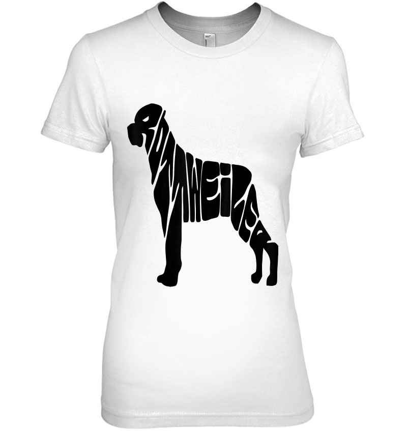 Rotweiller Lover 2019 Ver2 Ladies Tee