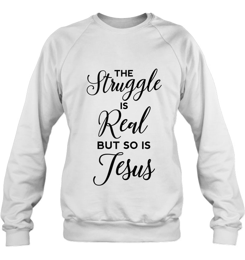 Struggle Is Real Jesus Christian Women Bible Verse Tank Top Mugs