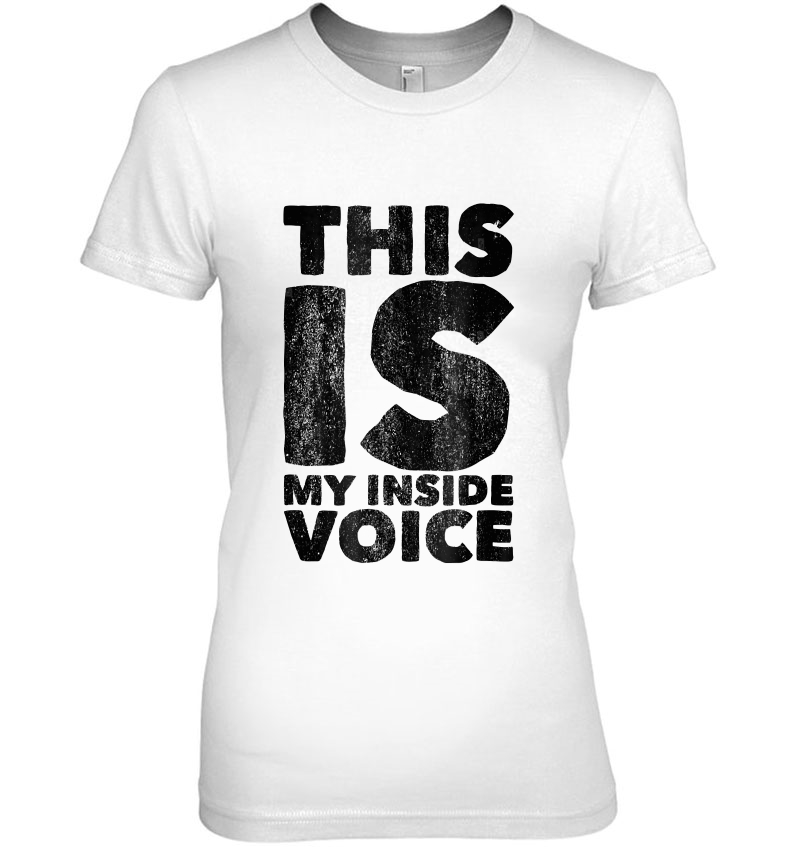 This Is My Inside Voice Hoodie