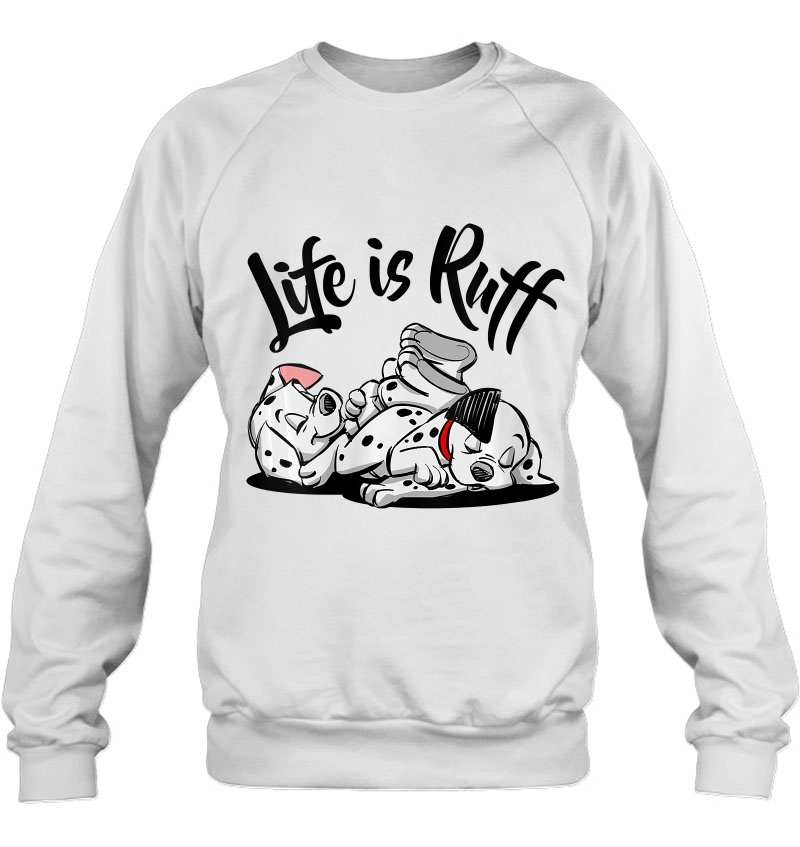 Womens 101 Dalmatians Life Is Ruff V-Neck Mugs