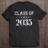 1St Day Of School Gifts Back To School Class Of 2035 Tee