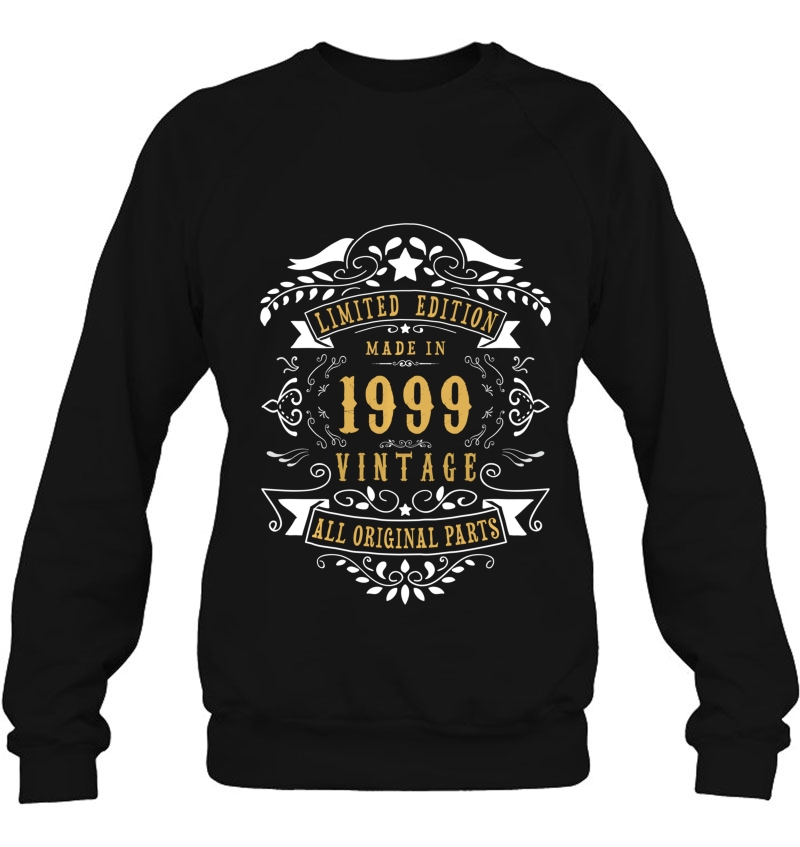 21 Years Old Made In 1999 21St Birthday, Anniversary Gift Sweatshirt
