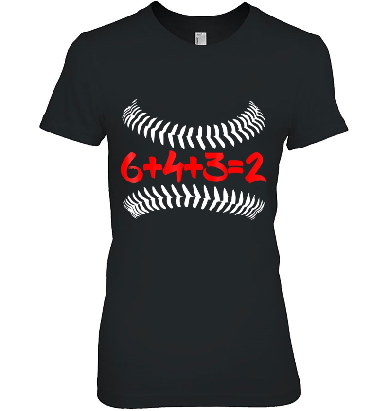 6 4 3 2 Baseball Math Tshirt Mom Dad Kids Gift Funny Sport Hoodie