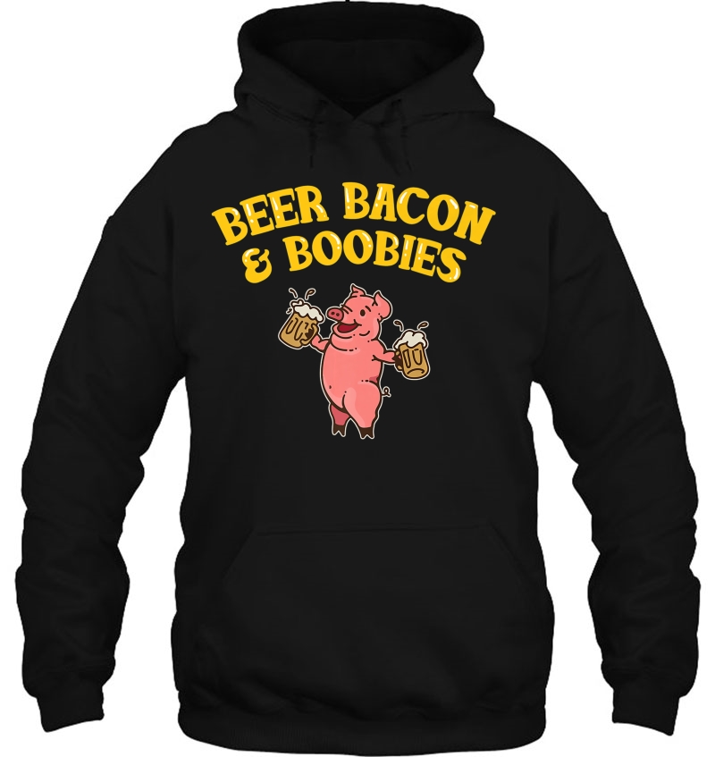 Beer Bacon & Boobies Pig Lover Funny Foodie Things I Love Premium Mugs