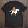 Bigfoot On Unicorn Shirt, Horse Riding Sasquatch Tee Apparel Tee