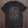 Camouflage American Flag Print Camo Military Tactical Gifts Tee