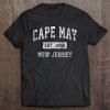 Cape May New Jersey Nj Vintage Established Sports Design Tank Top Tee