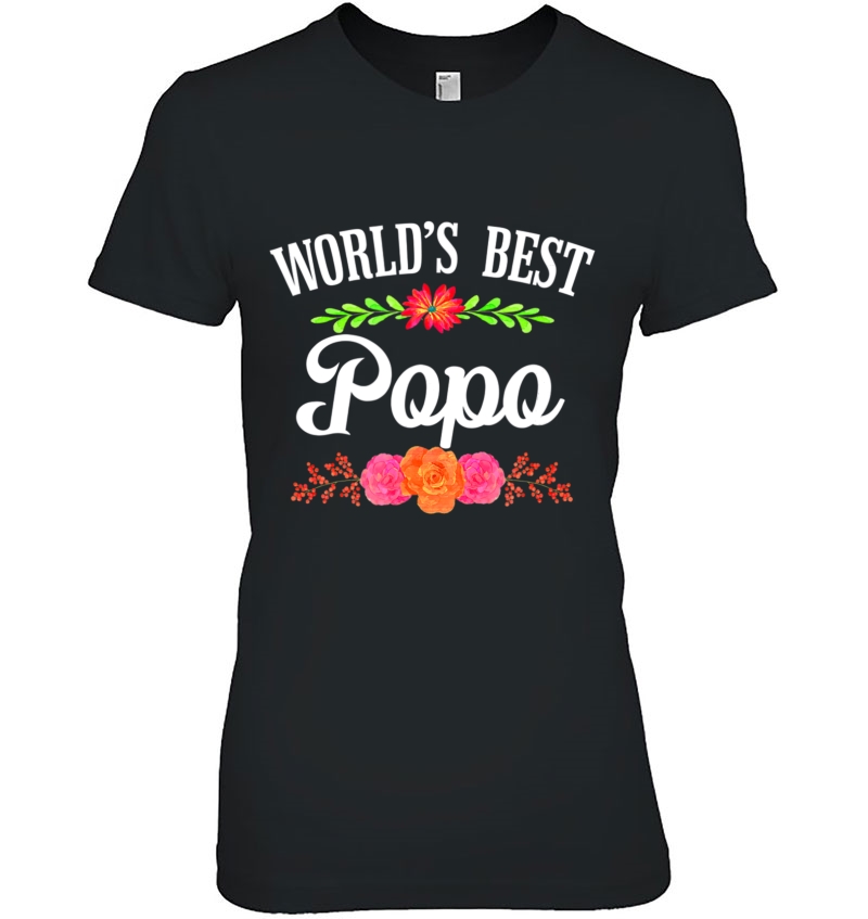 Chinese Grandma - World's Best Popo Shirt Hoodie