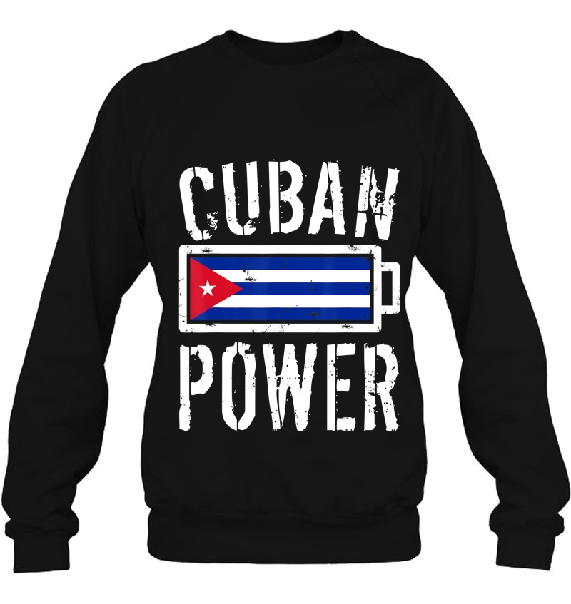 Cuba Flag Cuban Power Battery Proud Tee Mugs