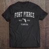 Fort Pierce Florida Fl Vintage Athletic Sports Design Tee