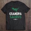 Grandpa Saurus Rex - Gift Tee