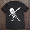 Halloween Dabbing Skeleton Boys Girls Kids Dab Tee