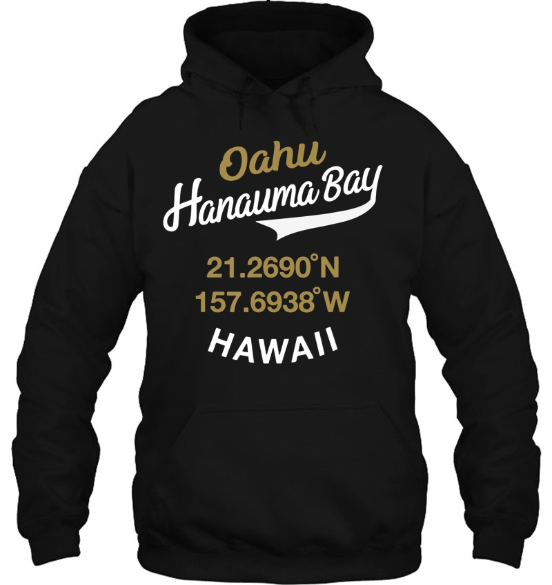 Hanauma Bay Hawaii Coordinates Vintage Hawaiian Mugs