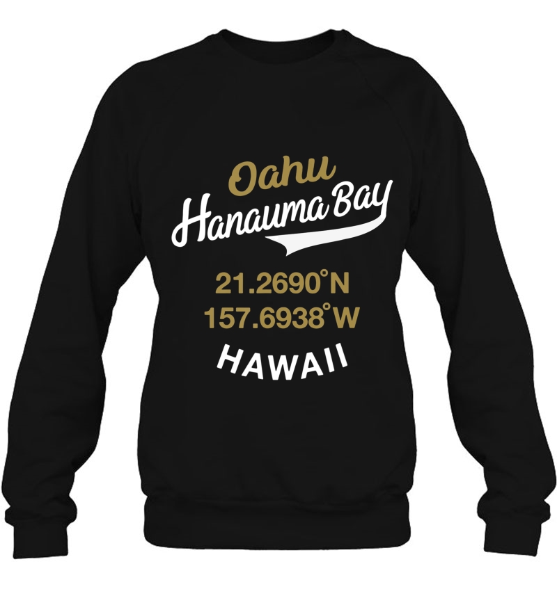 Hanauma Bay Hawaii Coordinates Vintage Hawaiian Mugs