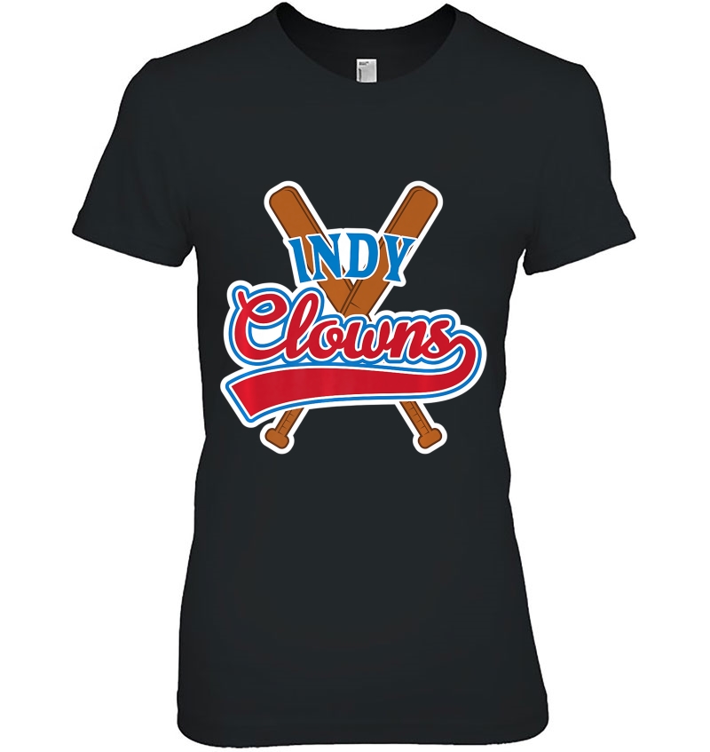 Indianapolis Clowns Shirt Retro Indy Baseball Premium Ladies Tee