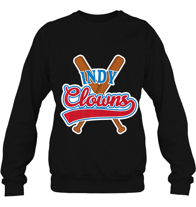 Indianapolis Clowns Shirt Retro Indy Baseball Premium Sweatshirt