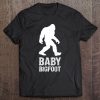 Kids Baby Bigfoot Funny Little Sasquatch Humor Children Gift Tee