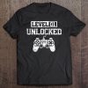 Level 1 Unlocked Vintage Celebrate 1St Wedding Tee