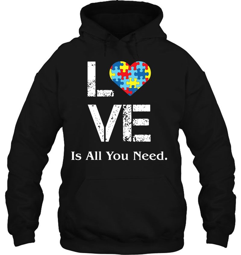 Love Is All You Need Autism Shirt Autism Awareness Tshirt Mugs