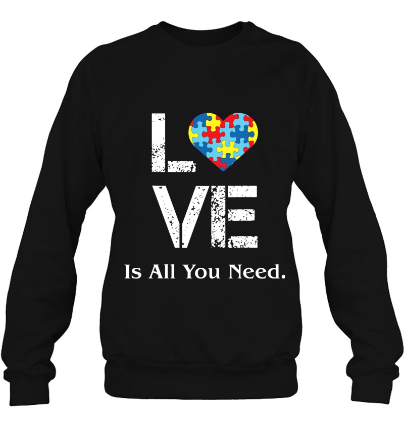 Love Is All You Need Autism Shirt Autism Awareness Tshirt Mugs