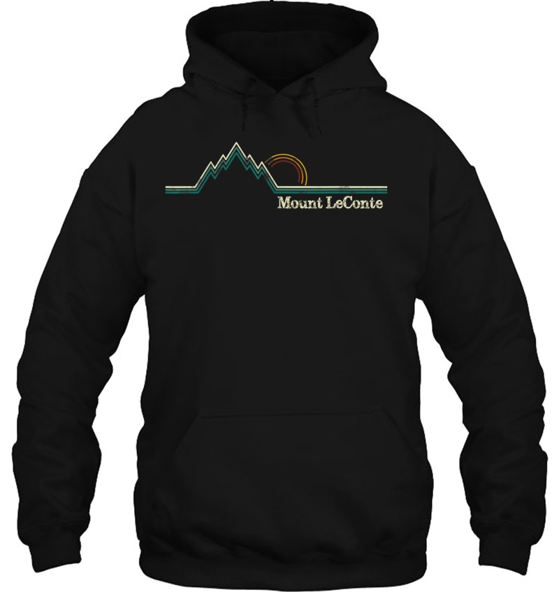 Mount Mt Leconte Smoky Mountains Tennessee Hiking Hoodie