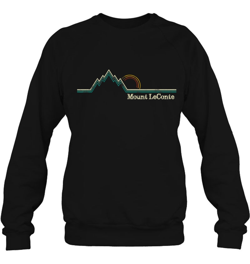 Mount Mt Leconte Smoky Mountains Tennessee Hiking Sweatshirt
