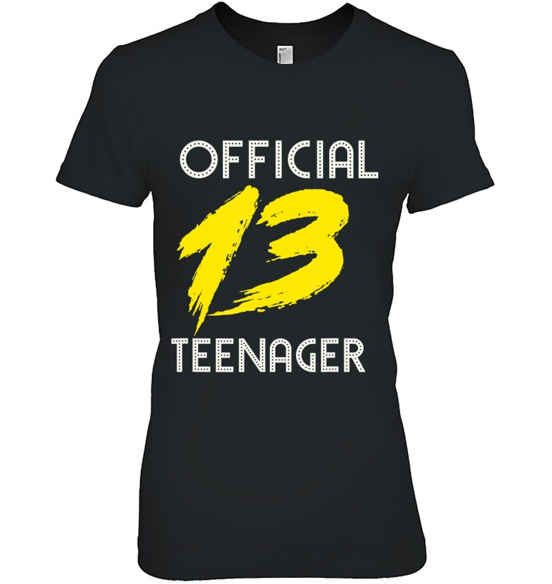 Official Teenager 13Th Birthday Celebration Hoodie