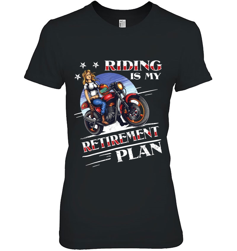 Retirement Gifts Shirts For Women, Motorcycle Riding Hoodie