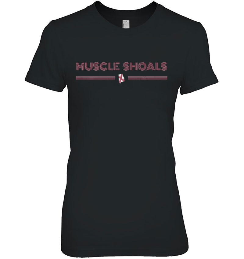 Retro 80S Style Muscle Shoals Al Hoodie