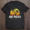 Retro San Pedro Ca Beach Vacation Tee