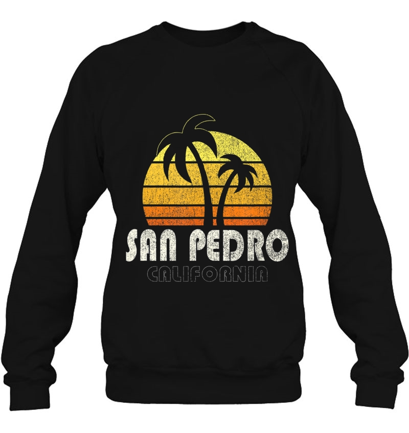 Retro San Pedro Ca Beach Vacation Mugs