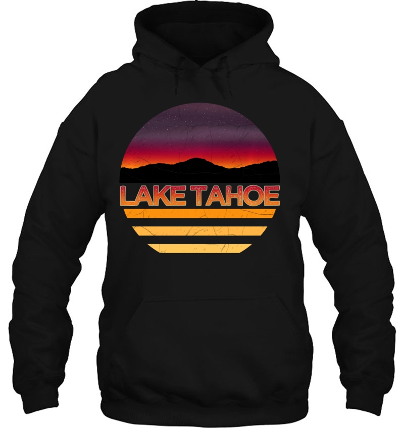 Retro Vintage Lake Tahoe Sunset Mugs