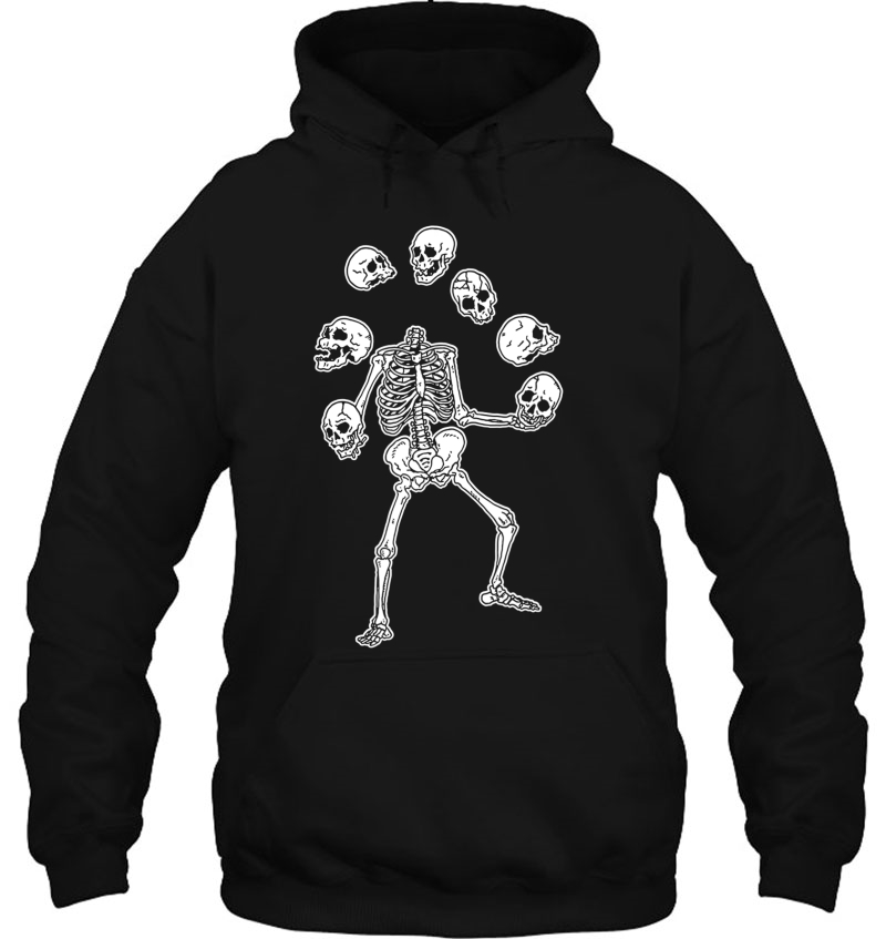 Skeleton Juggling Skulls Mugs