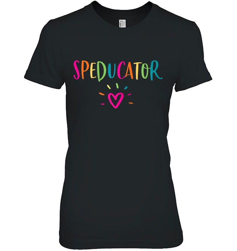 Speducator Shirt Special Education Teacher Sped Ed Gift Raglan Baseball Tee Hoodie