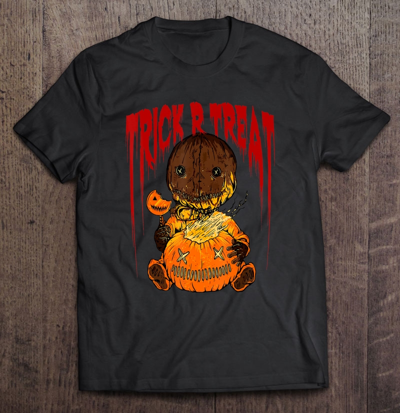 Trick R Treat Funny Cute Sam Halloween 2019 Costume Shirt