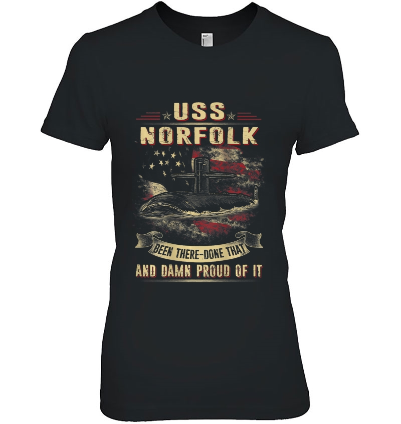 Uss Norfolk (Ssn-714) Hoodie