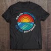 Vintage Big Sur California Surf Design Retro Surfing Shirt Tee