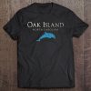 Vintage Oak Island Nc Dolphin Tee