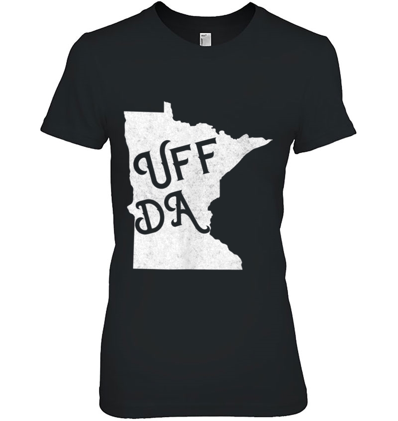 Vintage Uff Da Funny Minnesota Lingo Tank Top Hoodie