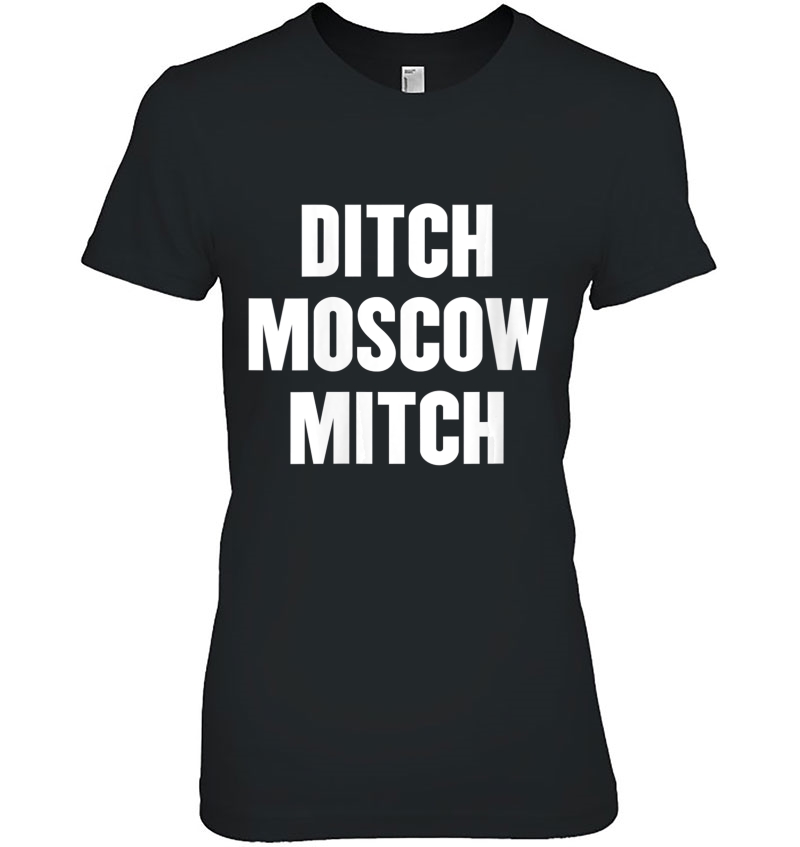 Womens Ditch Moscow Mitch Say Nyet Mcconnell Traitor Moscowmitch V-Neck Hoodie