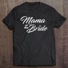 Womens Mama Of The Bride Wedding Party V-Neck Tee