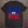 Womens Sak Pase Art Cute Haitian Creole Pride Design Gift V-Neck Tee
