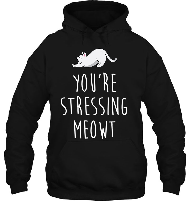 You're Stressing Meowt Sarcastic Funny Cat Mugs