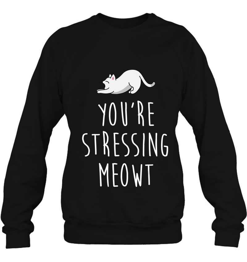 You're Stressing Meowt Sarcastic Funny Cat Mugs