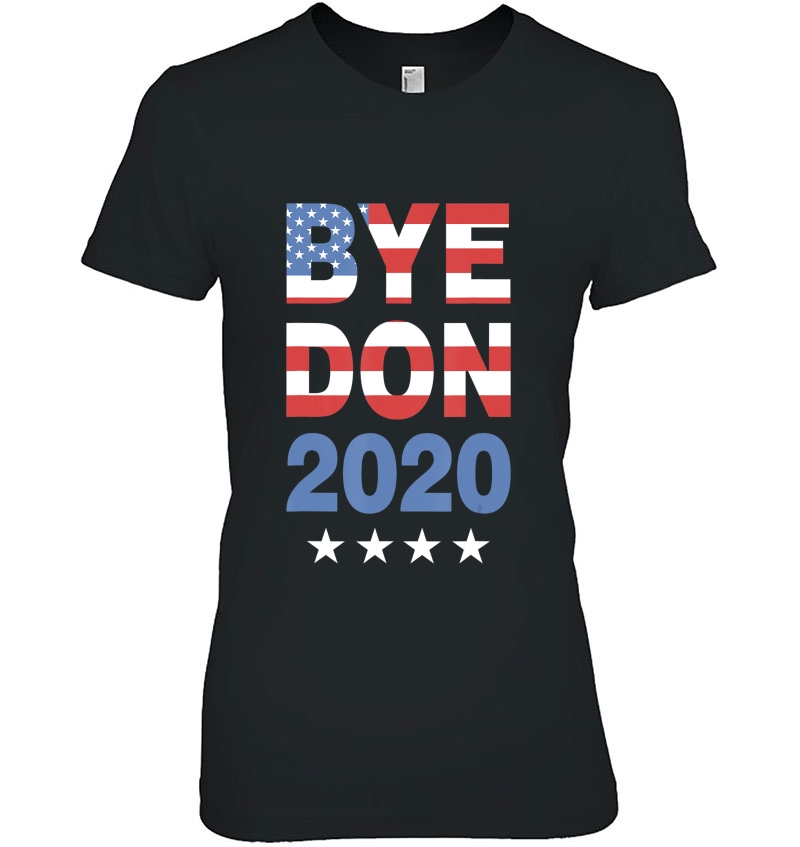 Funny Byedon 2020 Anti-Trump Pro Joe Biden Kamala Harris Ladies Tee