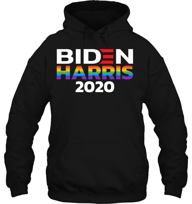Joe Biden Kamala Harris Lgbt Biden Harris Lgbt Pride Rainbow Premium Hoodie