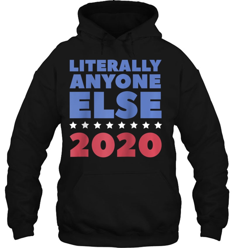 Literally Anyone Else 2020 Presidential Election Raglan Baseball Tee Mugs