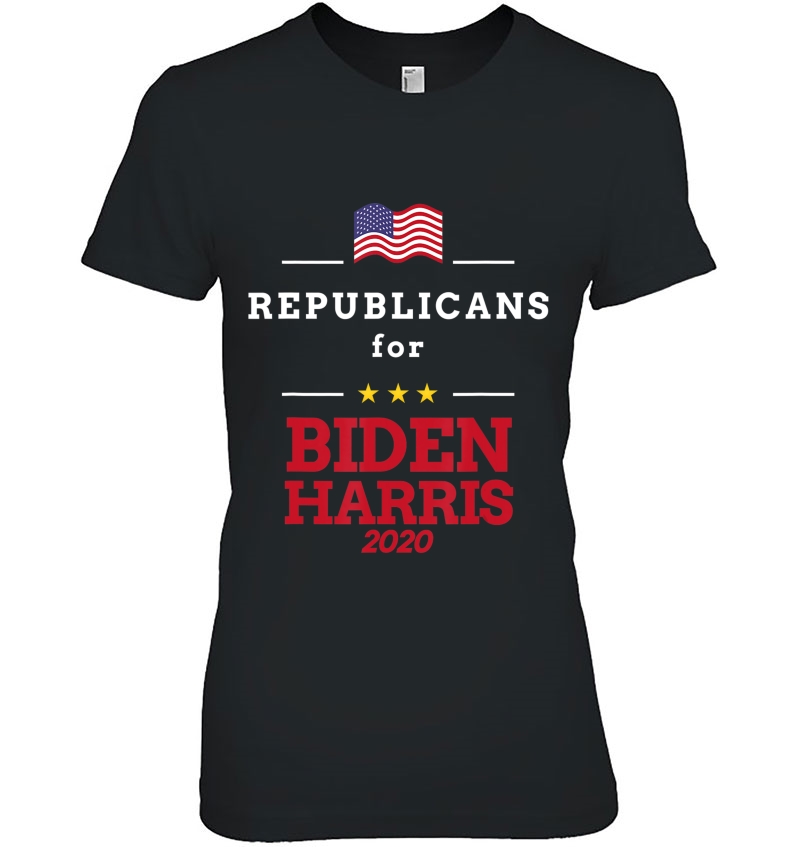 Republicans For Biden Harris 2020 Anti-Trump Vote Biden Ladies Tee
